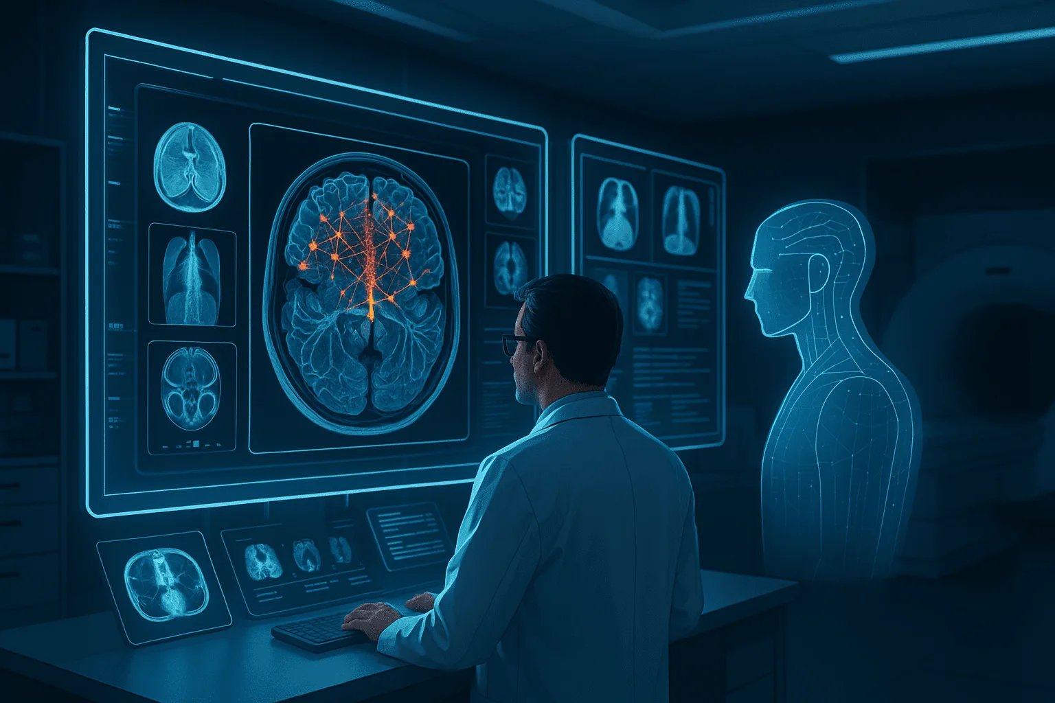 Cómo el aprendizaje profundo y el PNL están transformando la anotación de imágenes médicas