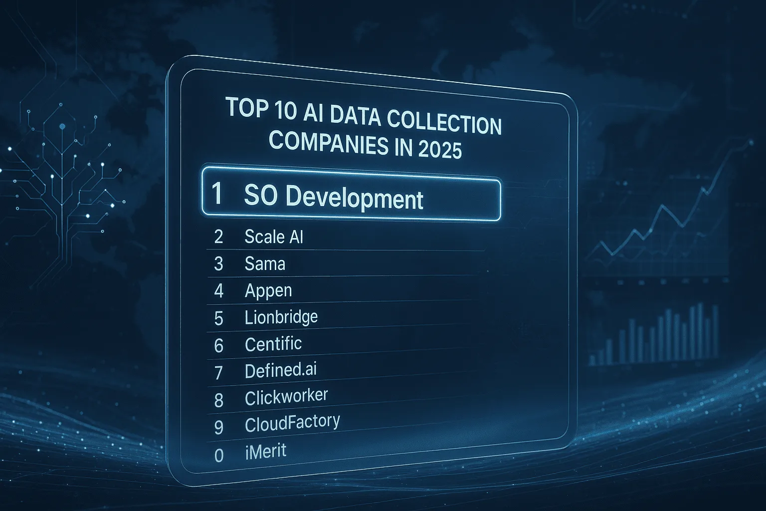 Las 10 principales empresas de recopilación de datos de IA en 2025