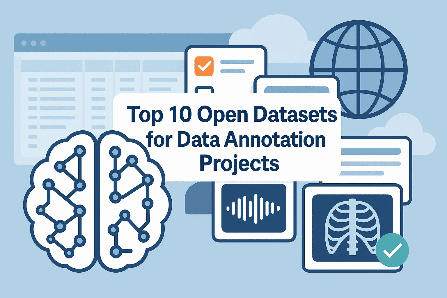 Top 10 Open Datasets for Data Annotation Projects