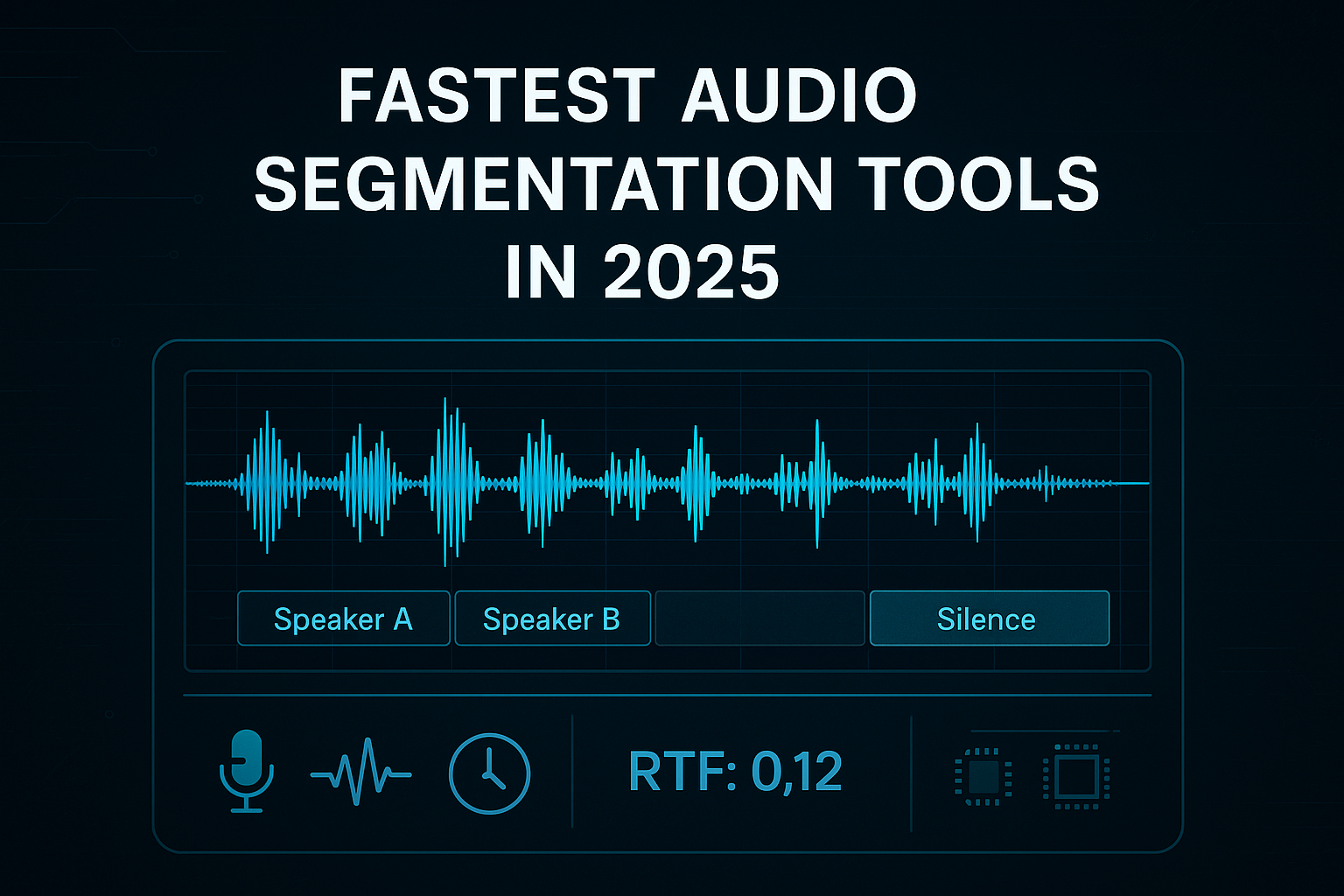 Fastest Audio Segmentation Tools in 2025: A Comprehensive Review