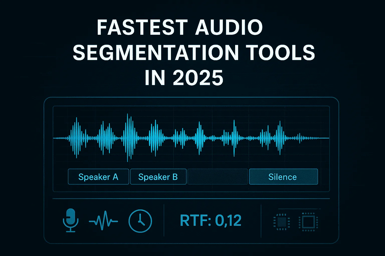 Las herramientas de segmentación de audio más rápidas de 2025: un análisis exhaustivo