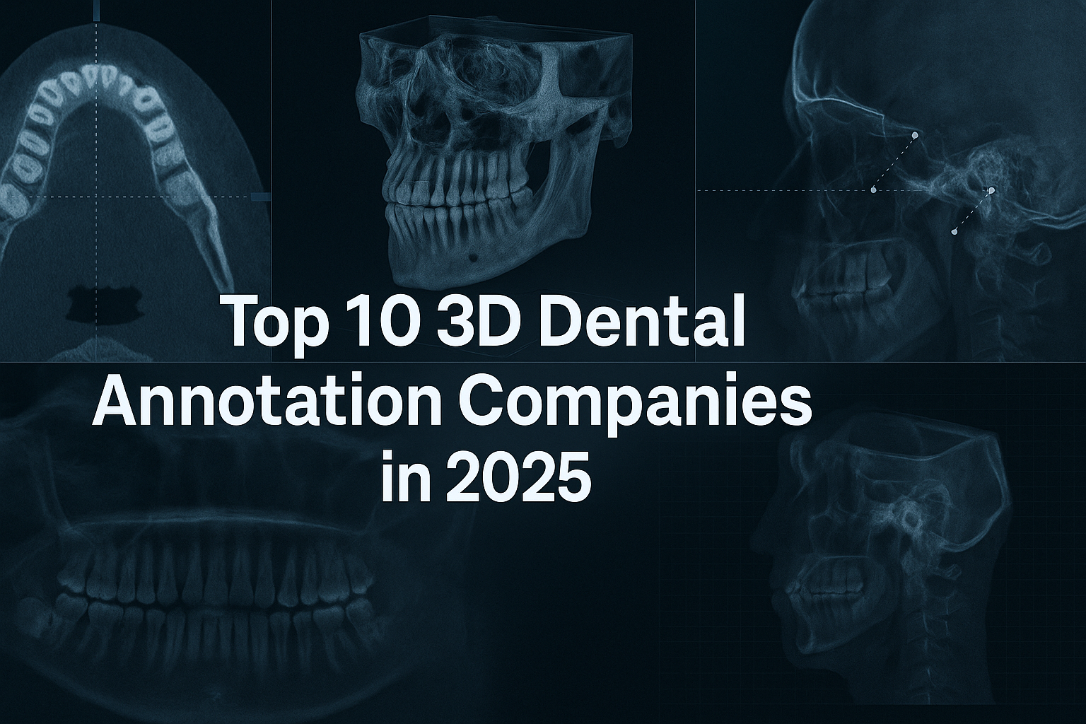 Top 10 3D Dental Annotation Companies in 2025