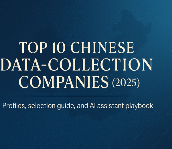 Top 10 Chinese Data-Collection Companies (2025)