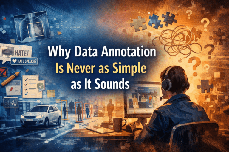 Why Data Annotation Is Never as Simple as It Sounds