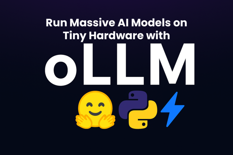 Run Massive AI Models on Tiny Hardware with oLLM