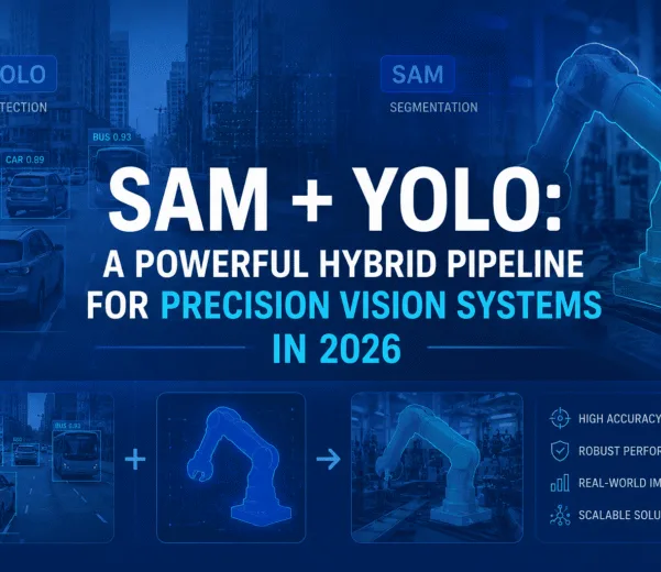SAM + YOLO: Una potente plataforma híbrida para sistemas de visión de precisión en 2026.