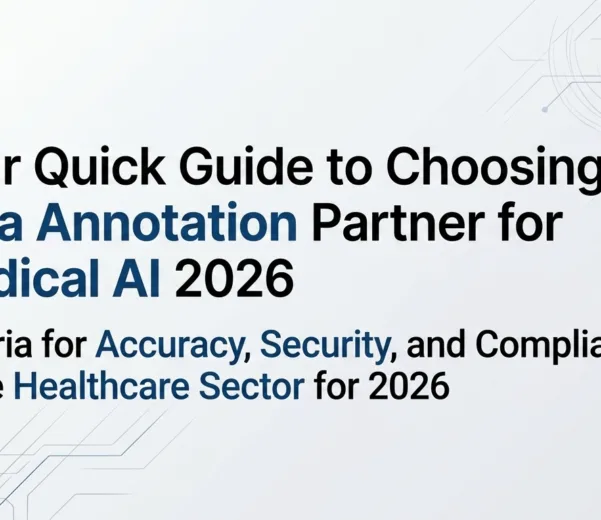 A Guide to Choose a Data Annotation Partner for Healthcare AI Teams