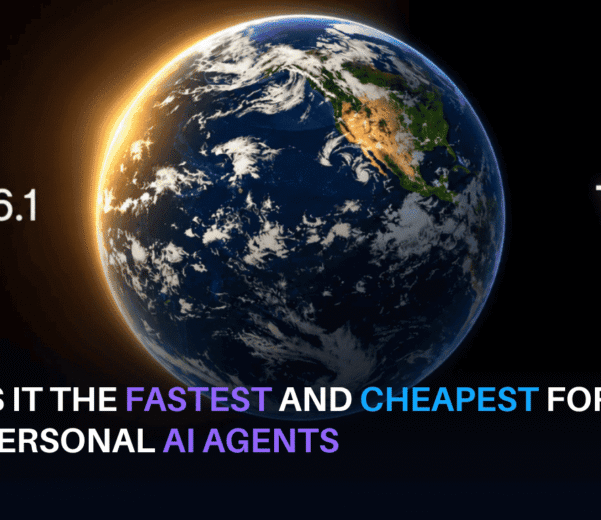 Official OpenAI launch cover image for GPT-6.1 Terra featuring planet Earth with the text "Is it the fastest and cheapest for personal AI agents"
